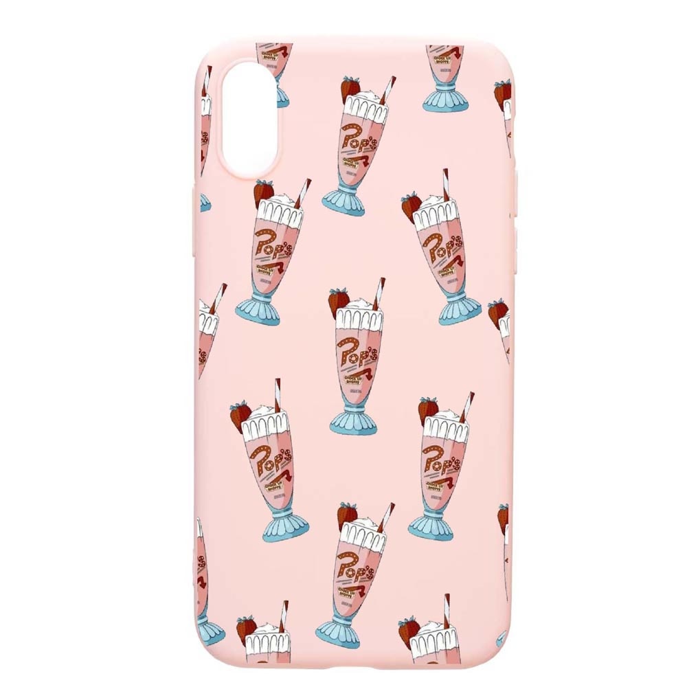 Husa Samsung Galaxy A10, Riverdale Shake, rezistenta la uzura, anti-alunecare, din silicon Premium, PinkSand, PS609