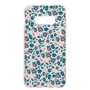 Husa Samsung Galaxy S10e, Green Flowers Pattern, rezistenta la uzura, anti-alunecare, din silicon Premium, PinkSand, PS632 Husa Samsung Galaxy S10e, Green Flowers Pattern, rezistenta la uzura, anti-alunecare, din silicon Premium, PinkSand, PS632