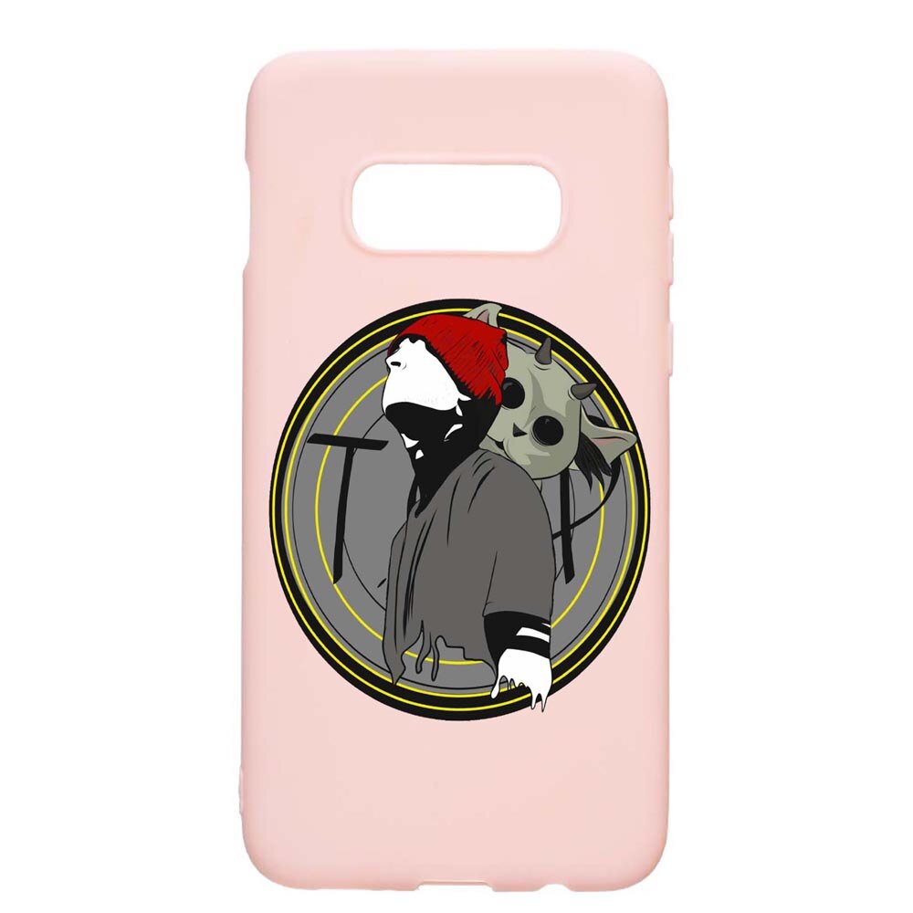 Husa Samsung Galaxy S10e, 21 Pilots, rezistenta la uzura, anti-alunecare, din silicon Premium, PinkSand, PS547