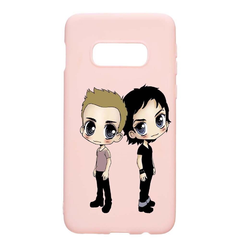 Husa Samsung Galaxy S10e, Vampire Diaries, rezistenta la uzura, anti-alunecare, din silicon Premium, PinkSand, PS580