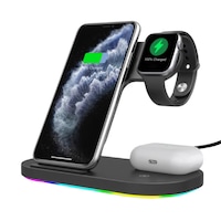 incarcator wireless csc 3 in 1cu rgb pentru apple iphone apple watch airpods negru imagen 21_0_
0