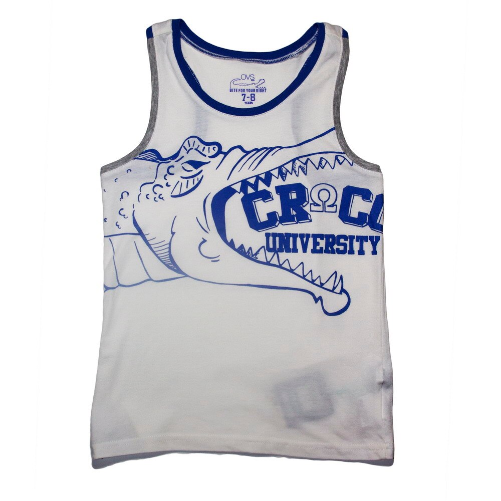 Bluza baieti, OVS, Croco University, 7-8 ani