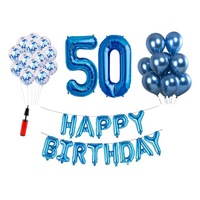 set 33 baloane happy birthday aniversare 50 ani cifre folie 100 cm albastru imagen 37_0_
0