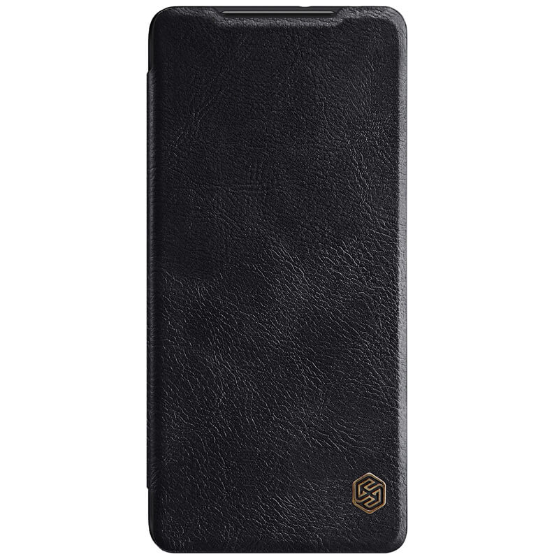 Husa tip carte Nillkin Qin pentru Samsung Galaxy S21 Ultra (5G), negru