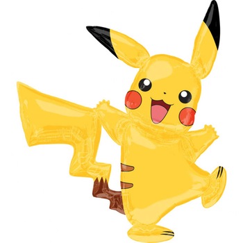Balon Folie AirWalker Pokemon Pikachu, 132 x 139m, AMS 3408401 Balon Folie AirWalker Pokemon Pikachu, 132 x 139m, AMS 3408401