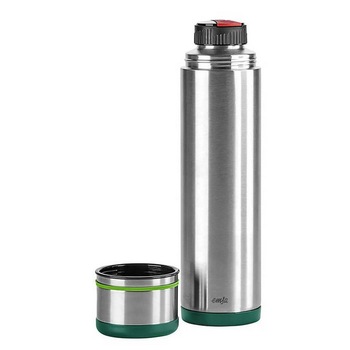 Termos EMSA 1 litru, inox cu pahar Termos EMSA 1 litru, inox cu pahar