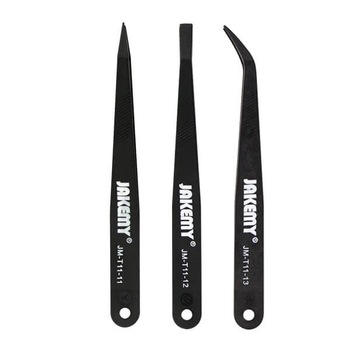 Set 3 Pensete Precizie Jakemy T11, Termorezistente, Antistatice, Reparatii Electronice, DIY, Laborator Set 3 Pensete Precizie Jakemy T11, Termorezistente, Antistatice, Reparatii Electronice, DIY, Laborator