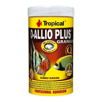 Hrana pesti acvariu Tropical D-Allio Plus Granulat 1000ml Hrana pesti acvariu Tropical D-Allio Plus Granulat 1000ml