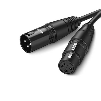 Cablu Audio Stereo XLR Ugreen, Extensie Echipamente Audio, Instrumente, Microfon, Conectori Mama - Tata - 2 m Cablu Audio Stereo XLR Ugreen, Extensie Echipamente Audio, Instrumente, Microfon, Conectori Mama - Tata - 2 m