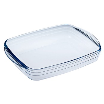 Vas termorezistent Pyrex, rectangular, 23 x 15 x 4.5 cm Vas termorezistent Pyrex, rectangular, 23 x 15 x 4.5 cm