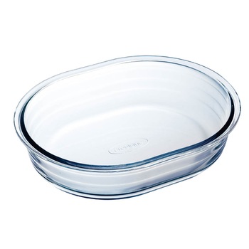 Vas oval placinta Pyrex, 25 cm Vas oval placinta Pyrex, 25 cm
