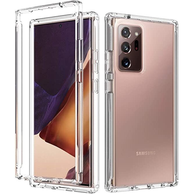 Capac Protectie Spate Cellara Colectia Crystal Pentru Samsung Galaxy Note 20 - Transparent