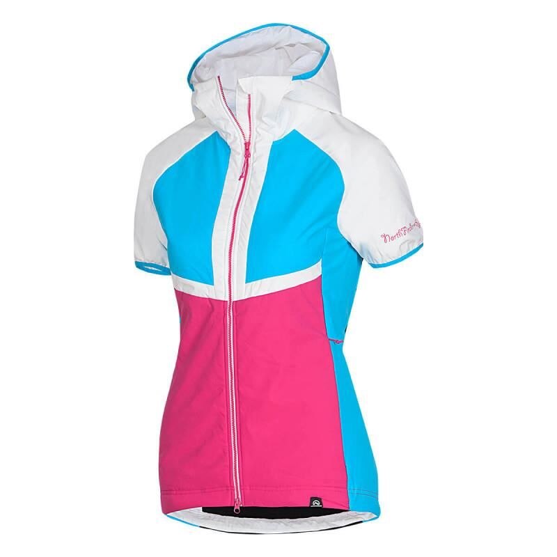 Vesta femei allseasons Primaloft® Insulation Eco Black NORTHFINDER Bartkova VE-4280SKP, Albastru/Roz
