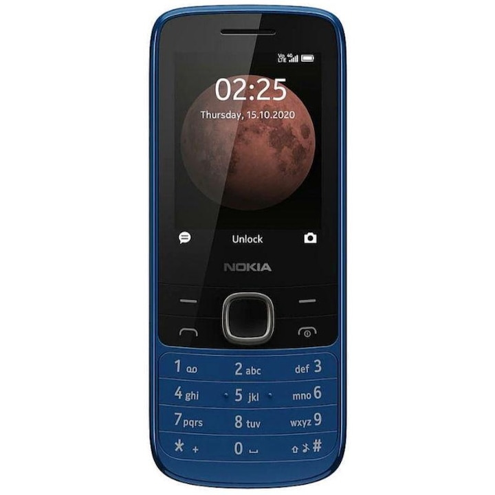 Telefon mobil Nokia 225, Dual SIM, 4G, Blue