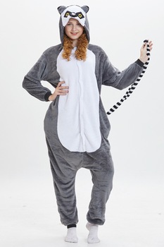 Pijama Kigurumi Onesie, TimeTrade, Lemur Pijama Kigurumi Onesie, TimeTrade, Lemur
