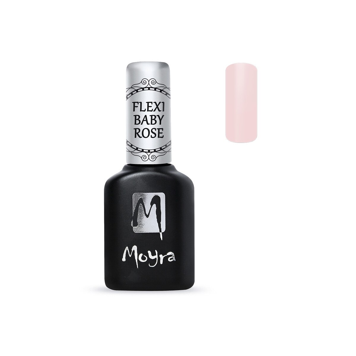 Gel Base pentru unghii Moyra Flexi Baby Rose 10ml