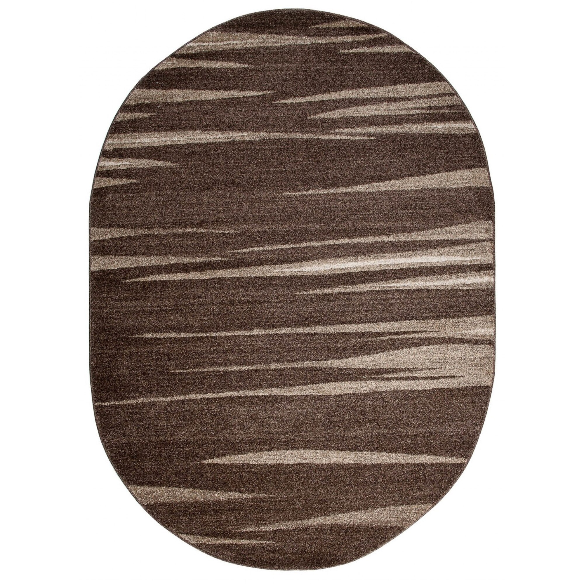 Covor Sari Ov Modern Short Pile Chemex 3436A maro 160x220