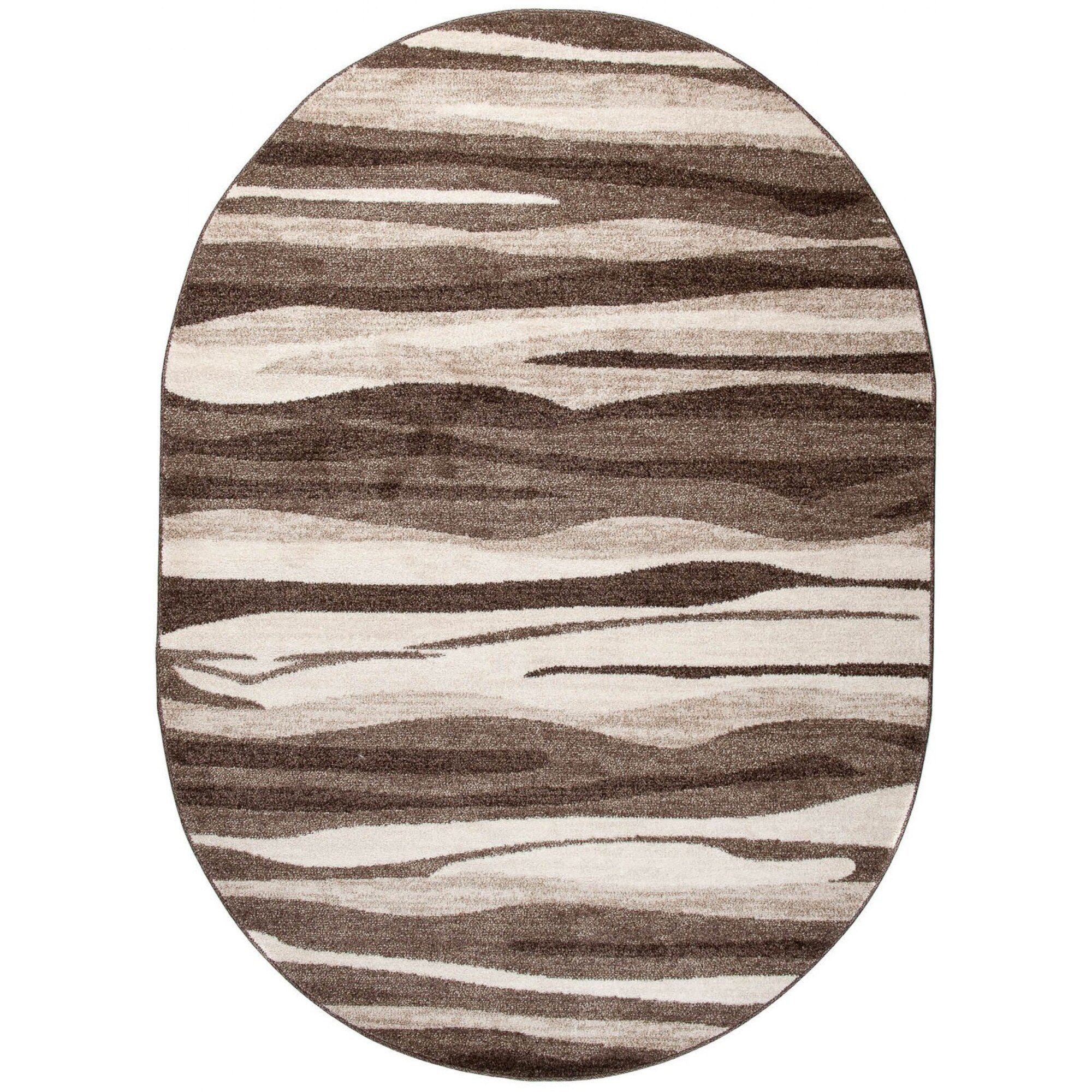 Covor Sari Ov Modern Short Pile Chemex K186A maro 120x170