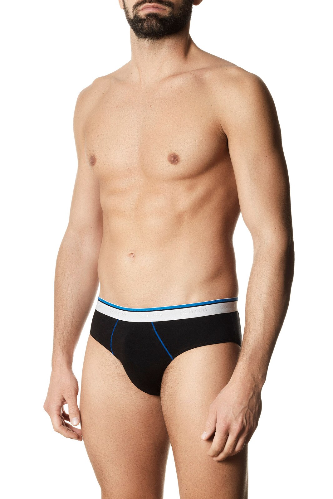 Chiloti Pompea Tommy, Negru/Blue