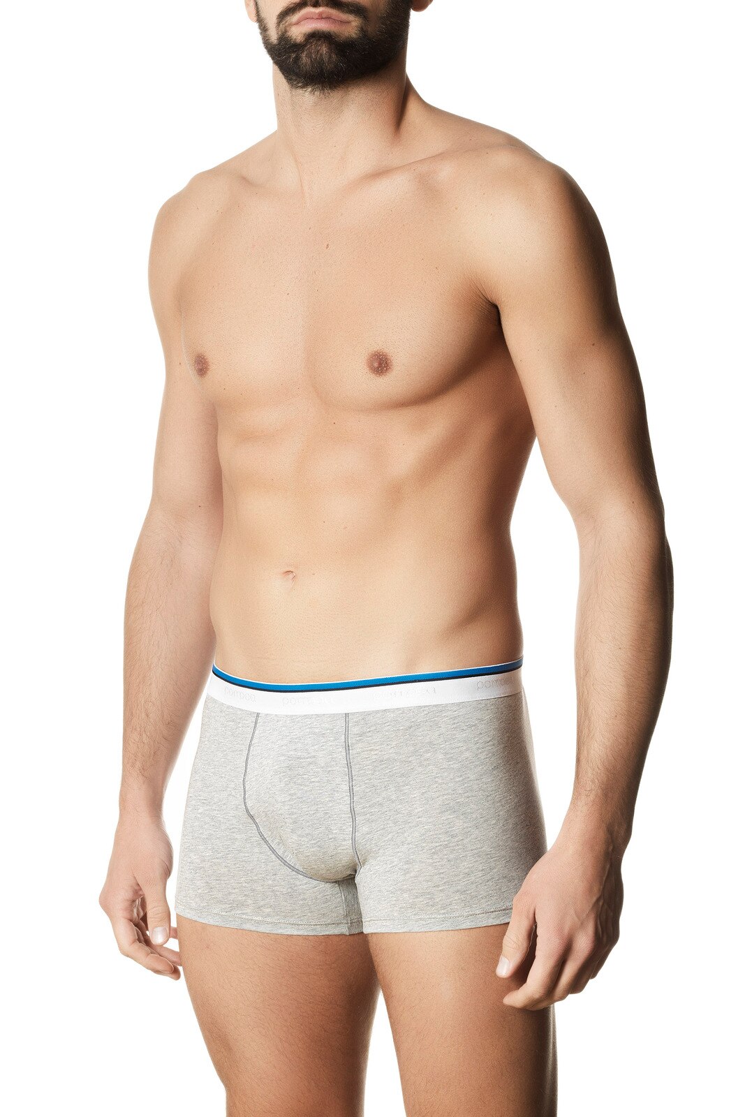 Boxeri Pompea Tommy, Gri melange, M