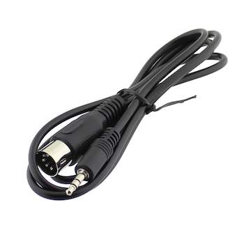 Cablu Audio, DIN tata, jack tata, 1.5m, BQ CABLE, T109043 Cablu Audio, DIN tata, jack tata, 1.5m, BQ CABLE, T109043