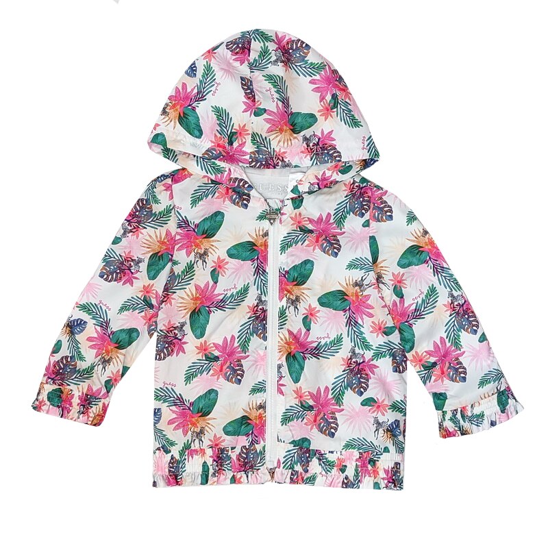 Geaca fete Guess Kids, print floral