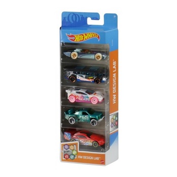 Set 5 masinute Hot Wheels, HW Design Lab GTN34 Set 5 masinute Hot Wheels, HW Design Lab GTN34