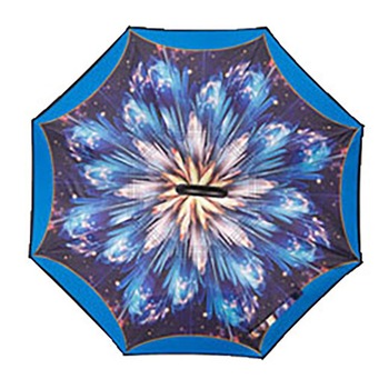 Umbrela de ploaie reversibila 106cm Imprimeu Interior artificii p09 Umbrela de ploaie reversibila 106cm Imprimeu Interior artificii p09