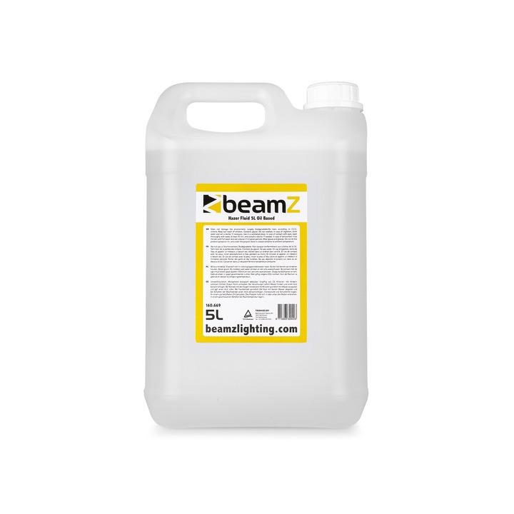 Lichid pentru masina de ceata, bazat pe ulei, 5 litri, BeamZ FHF50