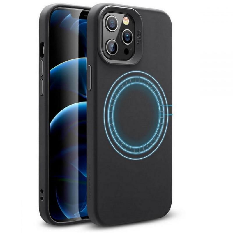 Carcasa ESR Cloud Halolock iPhone 12 Pro Max, compatibila MagSafe, Black