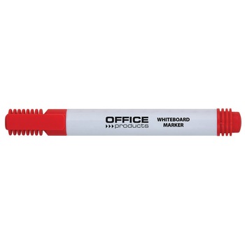 Marker pentru table de scris, varf rotund, corp plastic, Office Products - rosu Marker pentru table de scris, varf rotund, corp plastic, Office Products - rosu