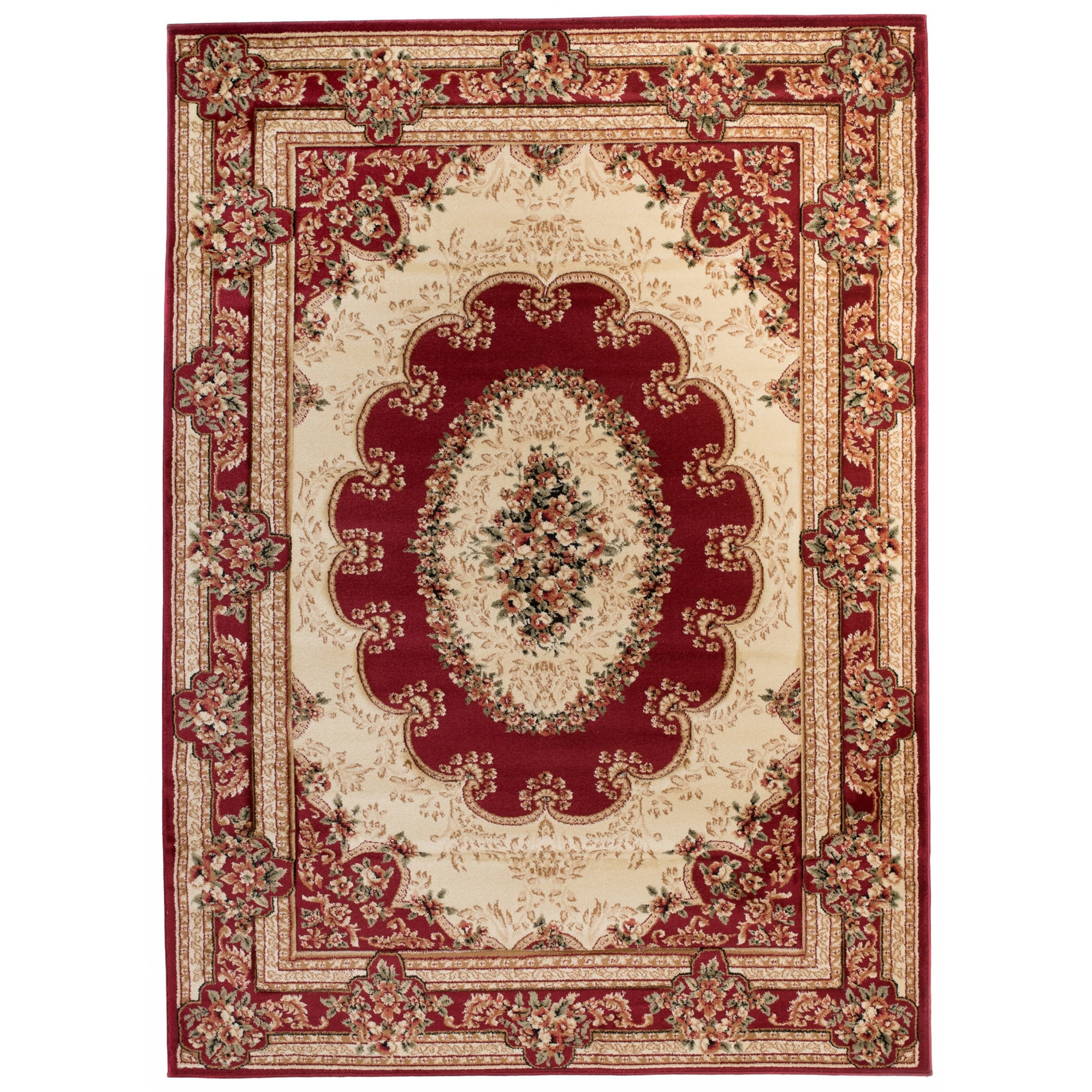 Covor Yesemek Short Pile Traditional Ornament Chemex 5889A red 180x260