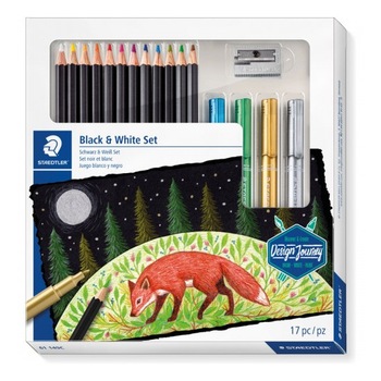 Set 17 piese desen super soft Staedtler 61 149C Set 17 piese desen super soft Staedtler 61 149C