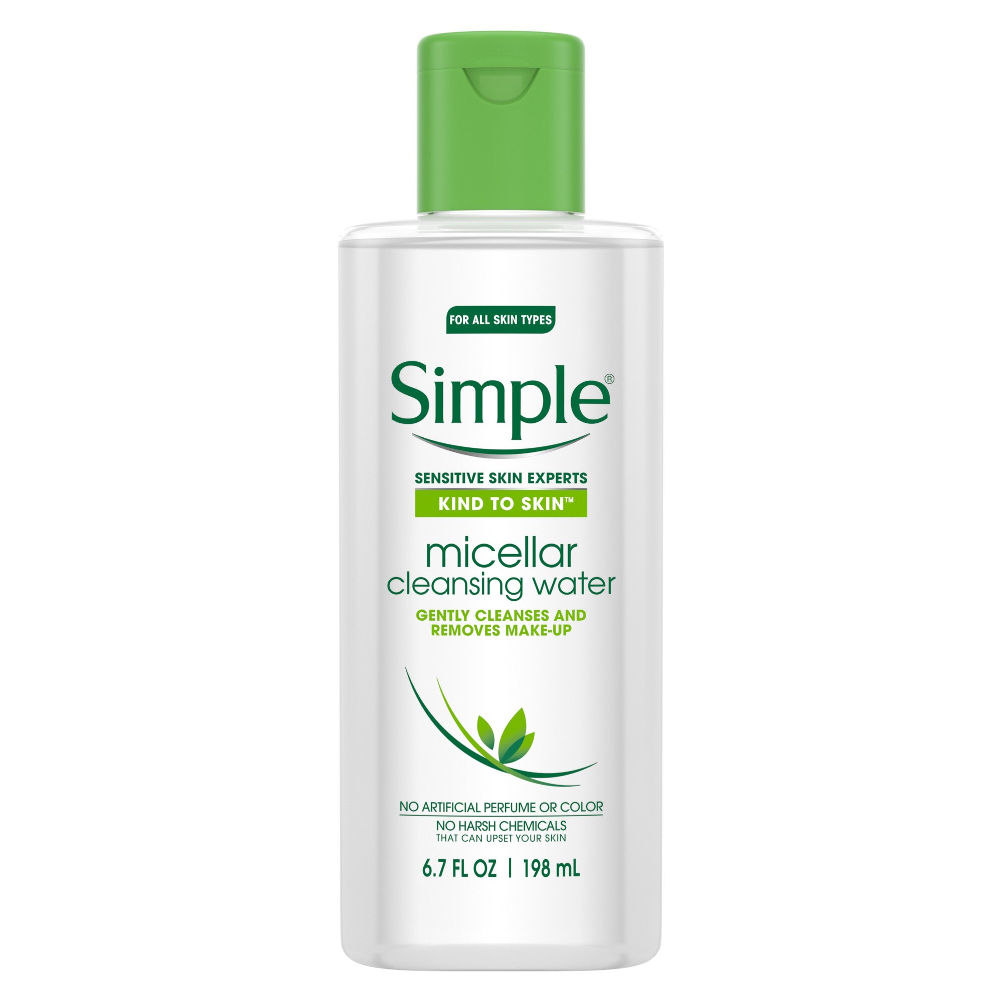 Apa Micelara pentru Curatarea Tenului, Simple Kind To Skin, 200 ml