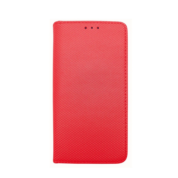 Капак за Samsung A02S Flip On Smart Magnet, червен