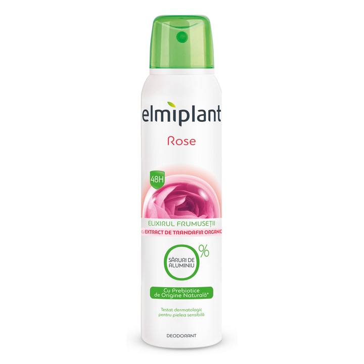 Дезодорант антиперспирант спрей Elmiplant Rose Elixir, 150 мл
