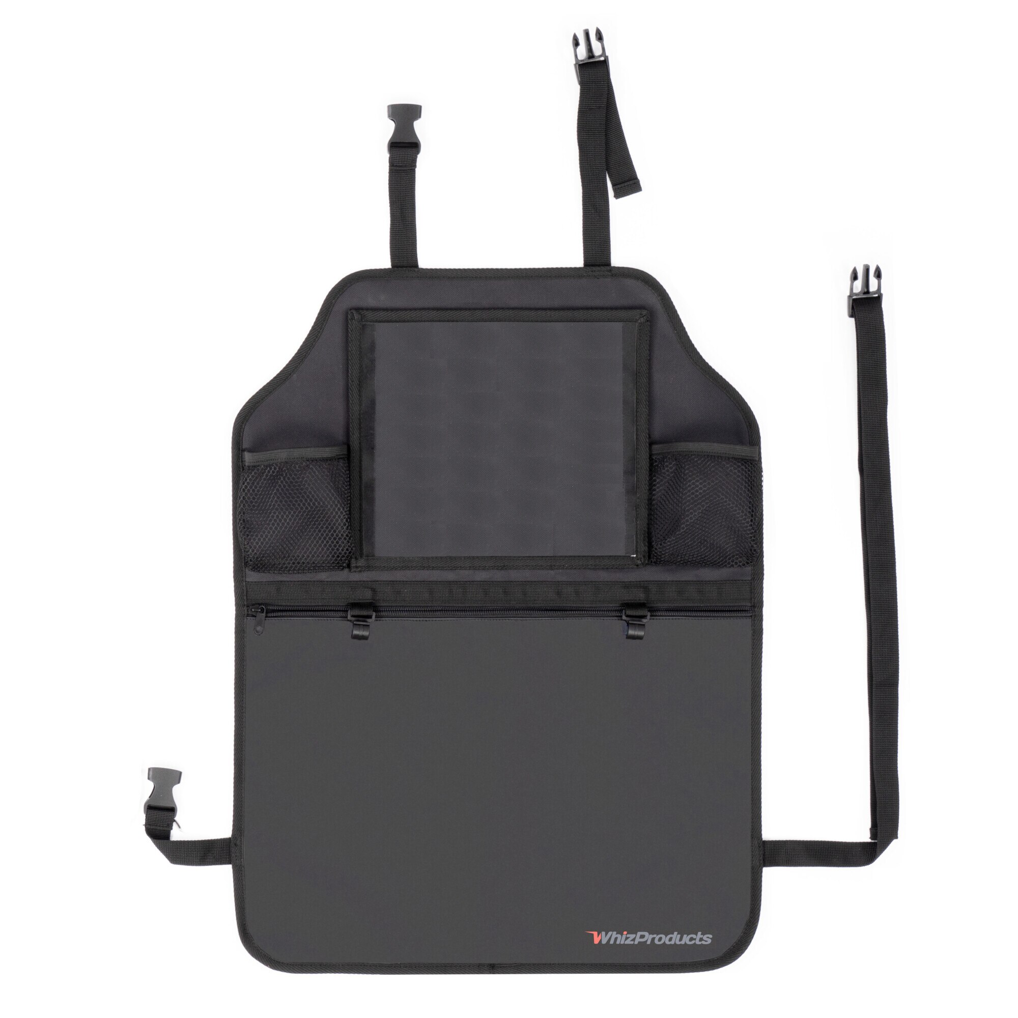 Organizator auto pentru copii cu suport tableta pentru spatar scaun, High Quality, Universal, Negru