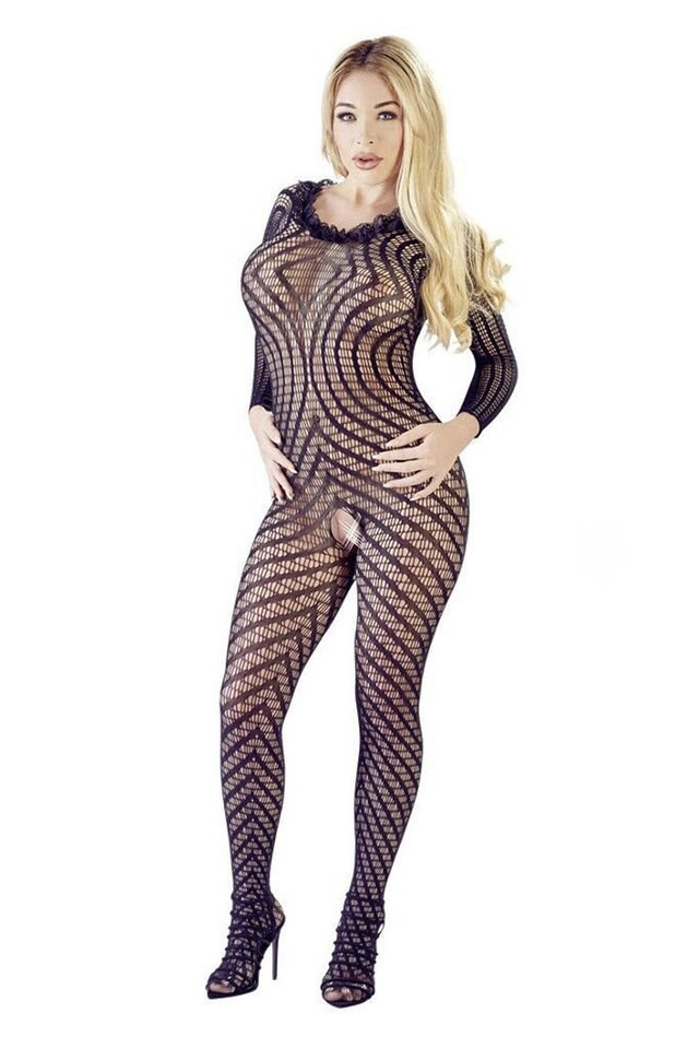 Catsuit 2in1, Orion, negru, S-L