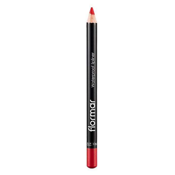 Creion Waterproof Lipliner Flormar rosu pasional