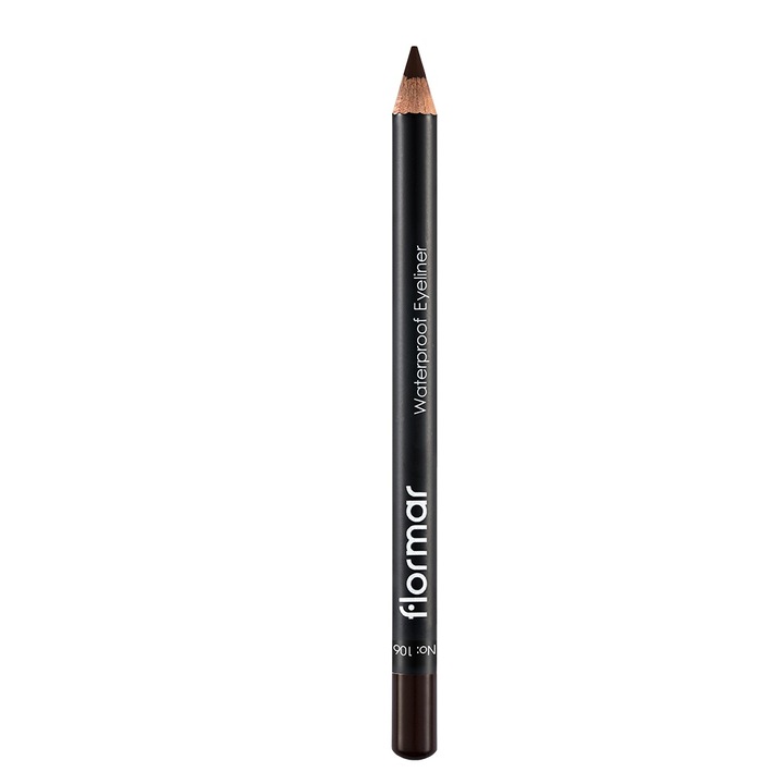 Водоустойчив молив за очи Flormar waterproof eyeliner, Dark Chesnut, 106