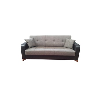 Canapea extensibila Elite, Mara, stofa, maro, 227 x 90 x 84 cm Canapea extensibila Elite, Mara, stofa, maro, 227 x 90 x 84 cm