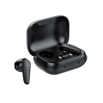 Casti Smart Techstar® TWS S21 , Wireless, Bluetooth V5.0, HD Audio, Touch, IPX5, iOS, Android, 300mAh, Type-C, Negru Casti Smart Techstar® TWS S21 , Wireless, Bluetooth V5.0, HD Audio, Touch, IPX5, iOS, Android, 300mAh, Type-C, Negru