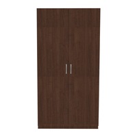 dulap cu 2 usi bara de haine si 4 polita de depozitare 200x100x50 cm pal 18mm si cant abs 04mm culoare wenge imagen 14_0_
0