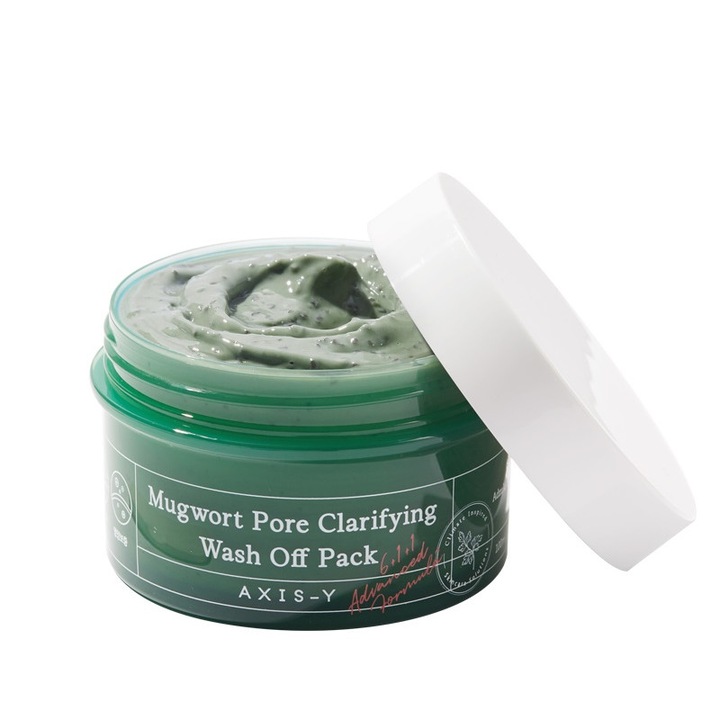 Masca pentru curatarea porilor Axis-Y Mugwort Pore Clarifying Wash Off 100ml