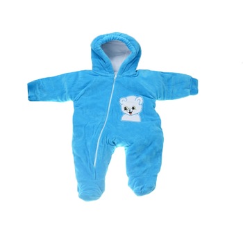 Combinezon iarna pentru baieti Pifou Model2 PM-2, Turcoaz, 60-64 cm, 2-3 luni Combinezon iarna pentru baieti Pifou Model2 PM-2, Turcoaz, 60-64 cm, 2-3 luni