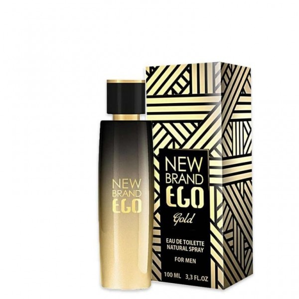 Apa de toaleta New Brand Ego Gold, Barbati, 100ml