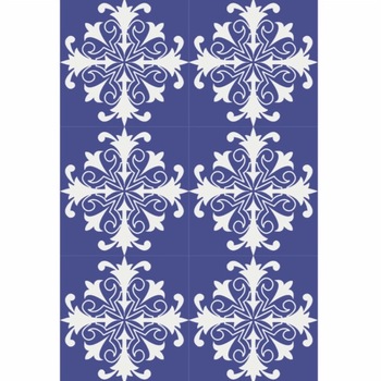 Set 6 buc stickere autocolante faianta decorativa 20cm x 30cm model Turkish Blue Set 6 buc stickere autocolante faianta decorativa 20cm x 30cm model Turkish Blue
