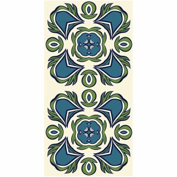Set 6 buc stickere autocolante faianta decorativa 20cm x 40cm model abstract cu verde si albastru Set 6 buc stickere autocolante faianta decorativa 20cm x 40cm model abstract cu verde si albastru