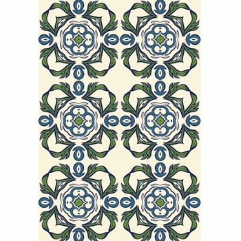 Set 6 buc stickere autocolante faianta decorativa 20cm x 30cm model Vintage Green Blue Set 6 buc stickere autocolante faianta decorativa 20cm x 30cm model Vintage Green Blue