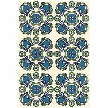 Set 6 buc stickere autocolante faianta decorativa 20cm x 30cm model abstract cu verde si albastru Set 6 buc stickere autocolante faianta decorativa 20cm x 30cm model abstract cu verde si albastru